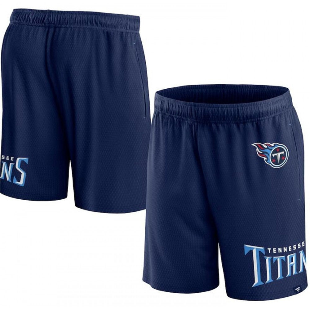 Men's Tennessee Titans Navy Shorts 