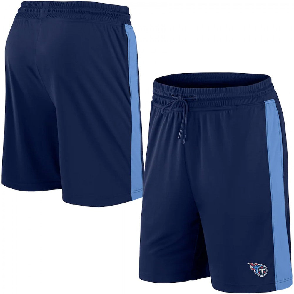 Men's Tennessee Titans Navy Performance Shorts 