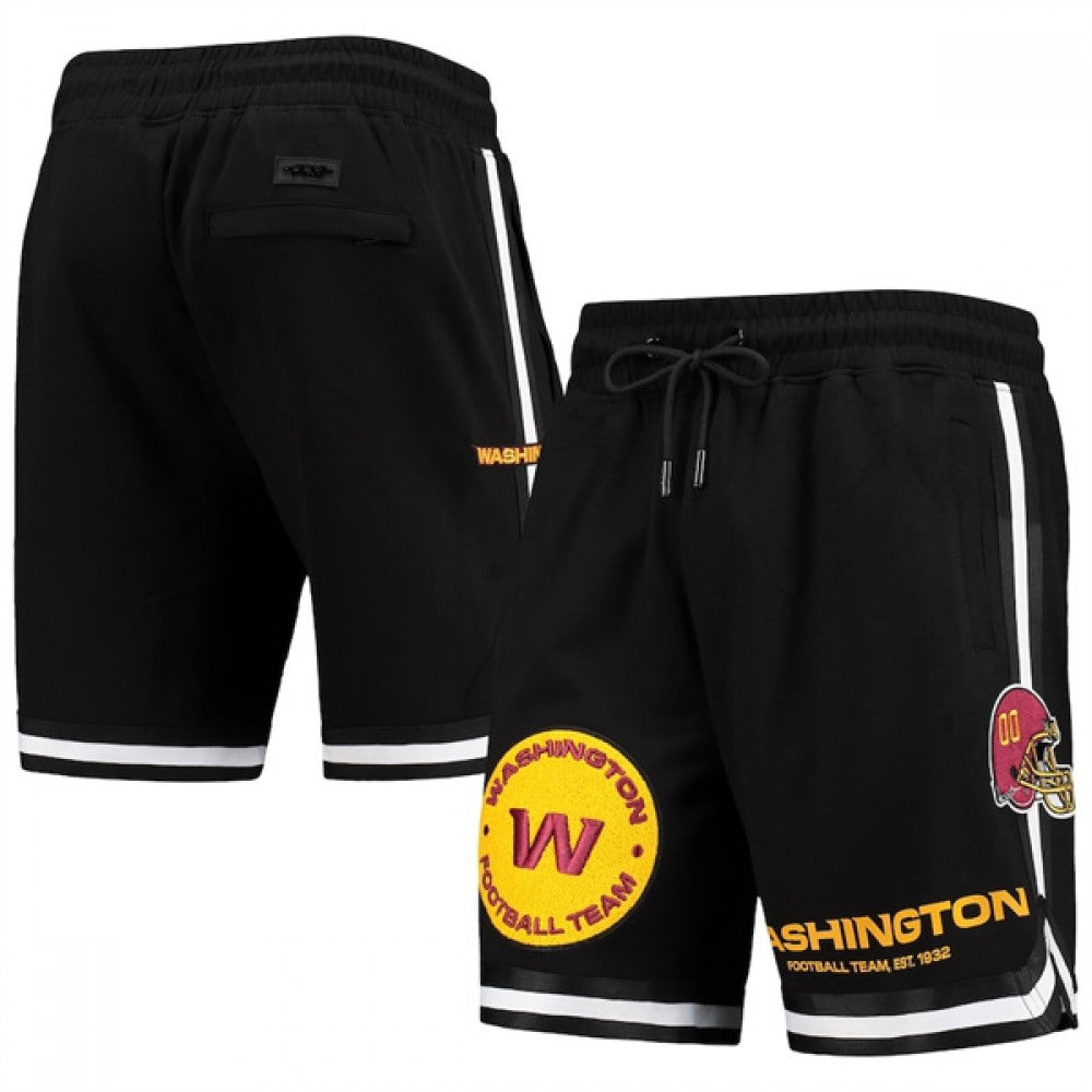 Men's Washington Commanders Black Shorts 