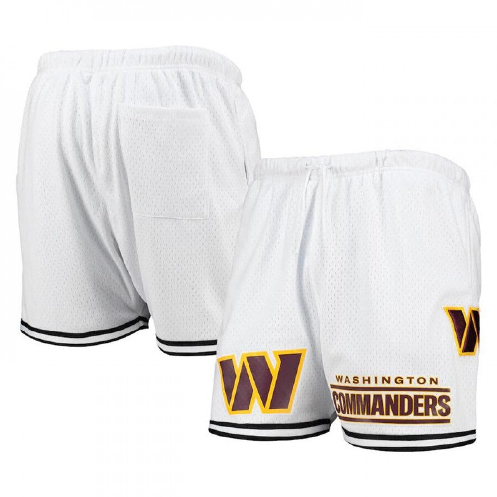 Men's Washington Commanders White Shorts 