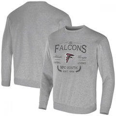 Men's Atlanta Falcons Gray Darius Rucker Collection Pullover Sweatshirt 