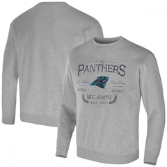 Men's Carolina Panthers Gray Darius Rucker Collection Pullover Sweatshirt 