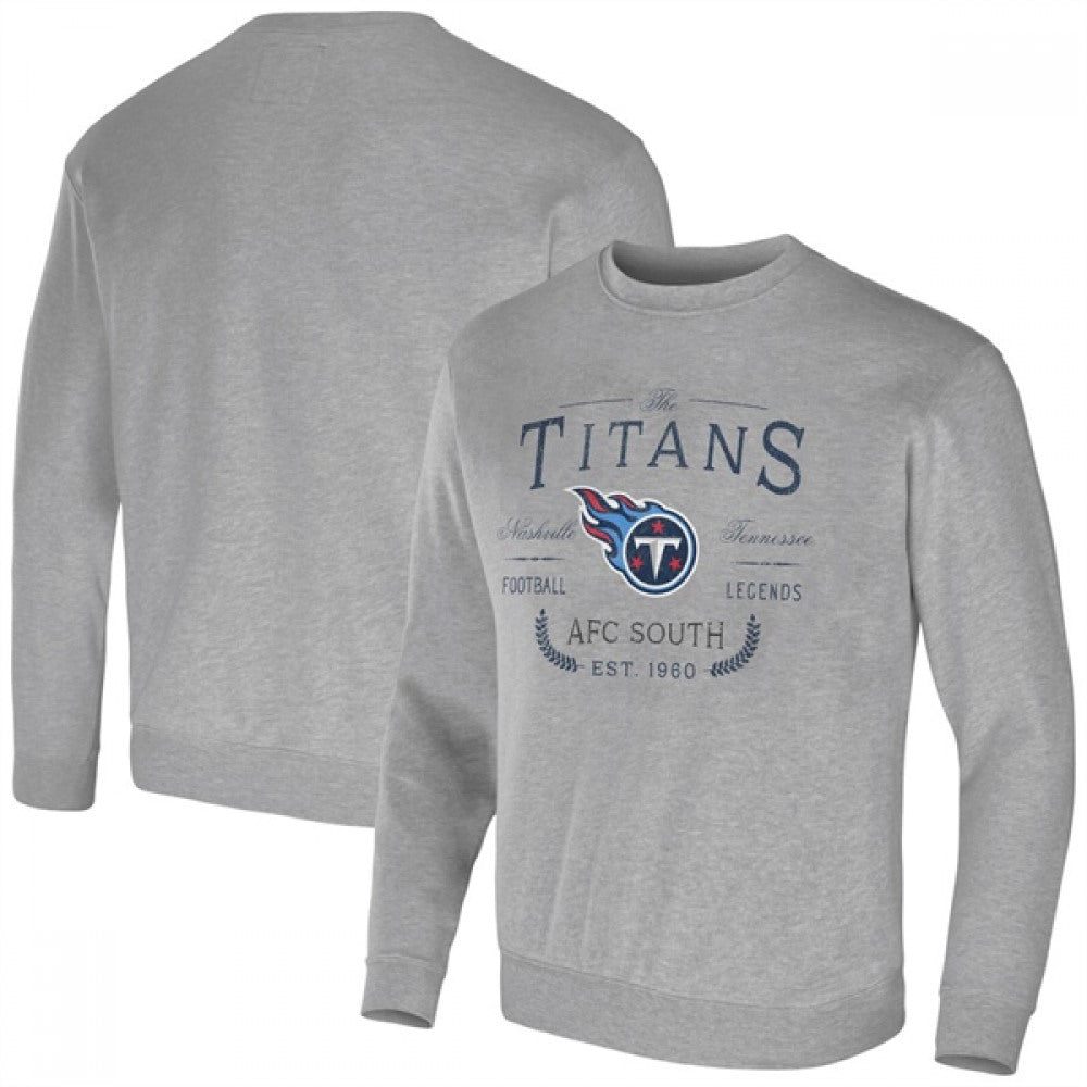 Men's Tennessee Titans Gray Darius Rucker Collection Pullover Sweatshirt 