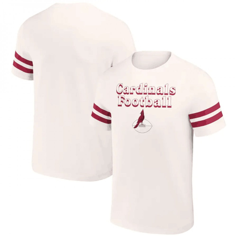 Men's Arizona Cardinals Cream x Darius Rucker Collection Vintage T-Shirt 