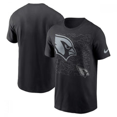 Men's Arizona Cardinals Black T-Shirt 