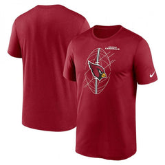Men's Arizona Cardinals Red Legend Icon Performance T-Shirt 