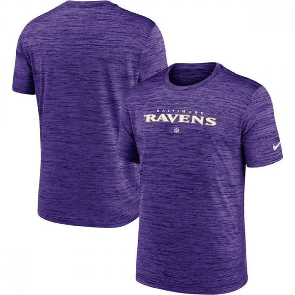 Men's Baltimore Ravens Purple Velocity Performance T-Shirt 