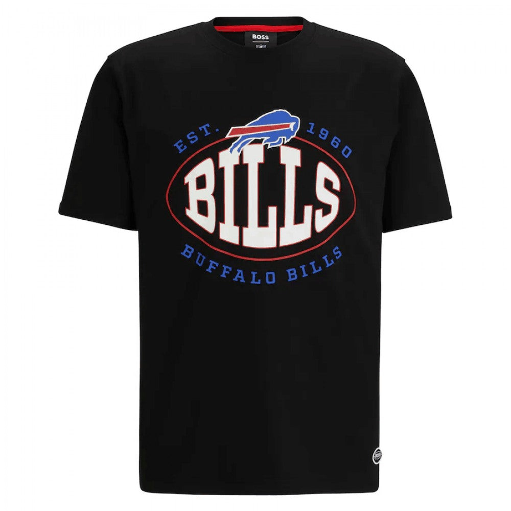 Men's Buffalo Bills Black BOSS X Trap T-Shirt 