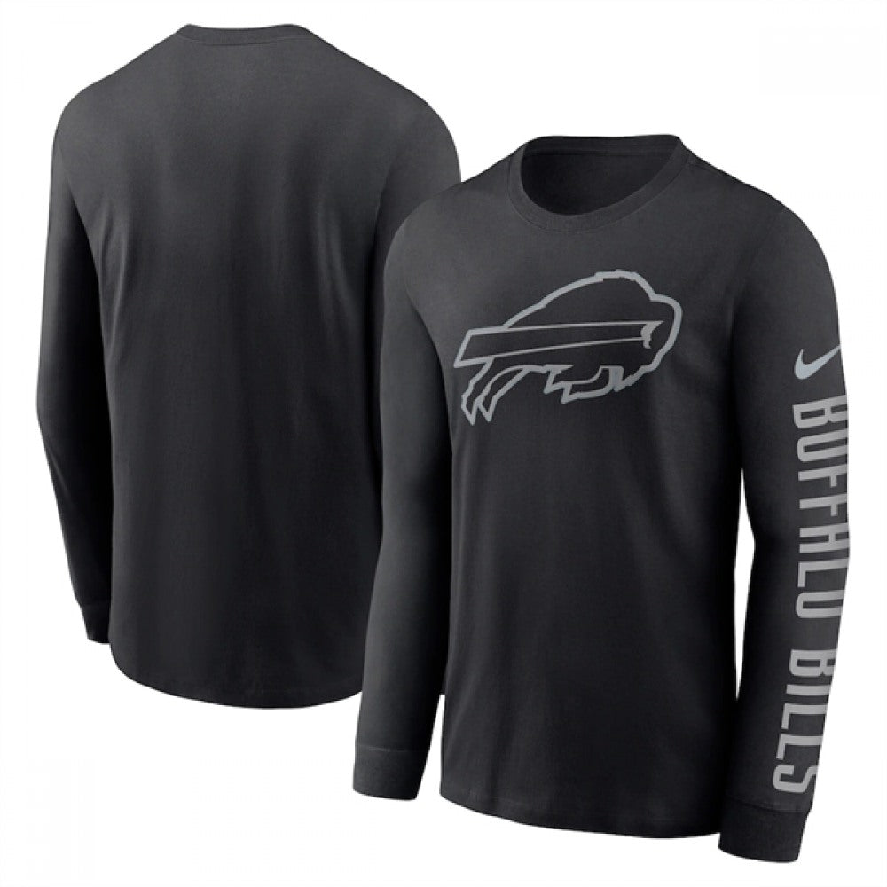 Men's Buffalo Bills Black Long Sleeve T-Shirt 