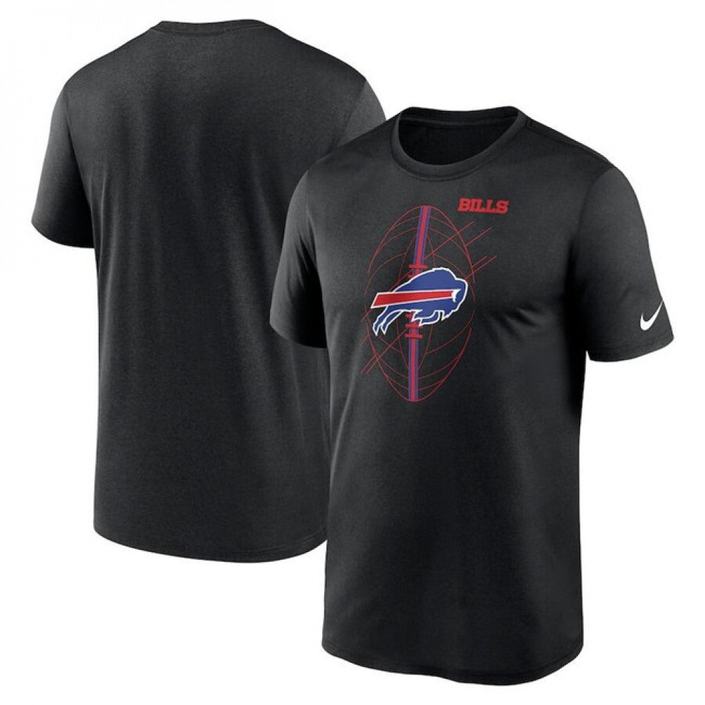 Men's Buffalo Bills Black Legend Icon Performance T-Shirt 
