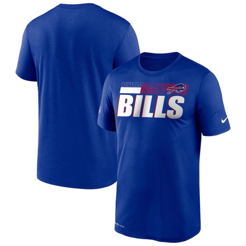 Men's Buffalo Bills 2020 Blue Sideline Impact Legend Performance T-Shirt 