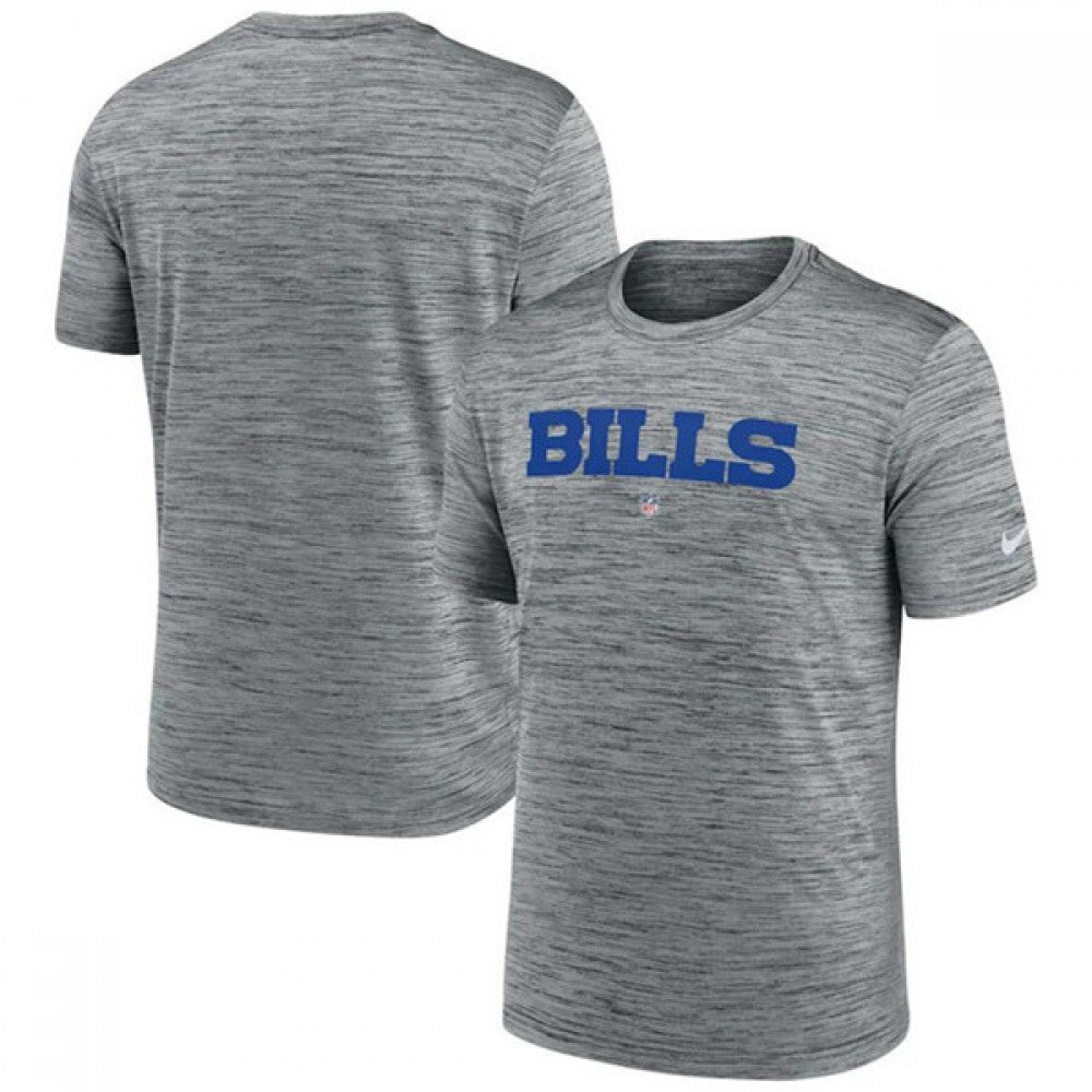 Men's Buffalo Bills Gray Velocity Performance T-Shirt 