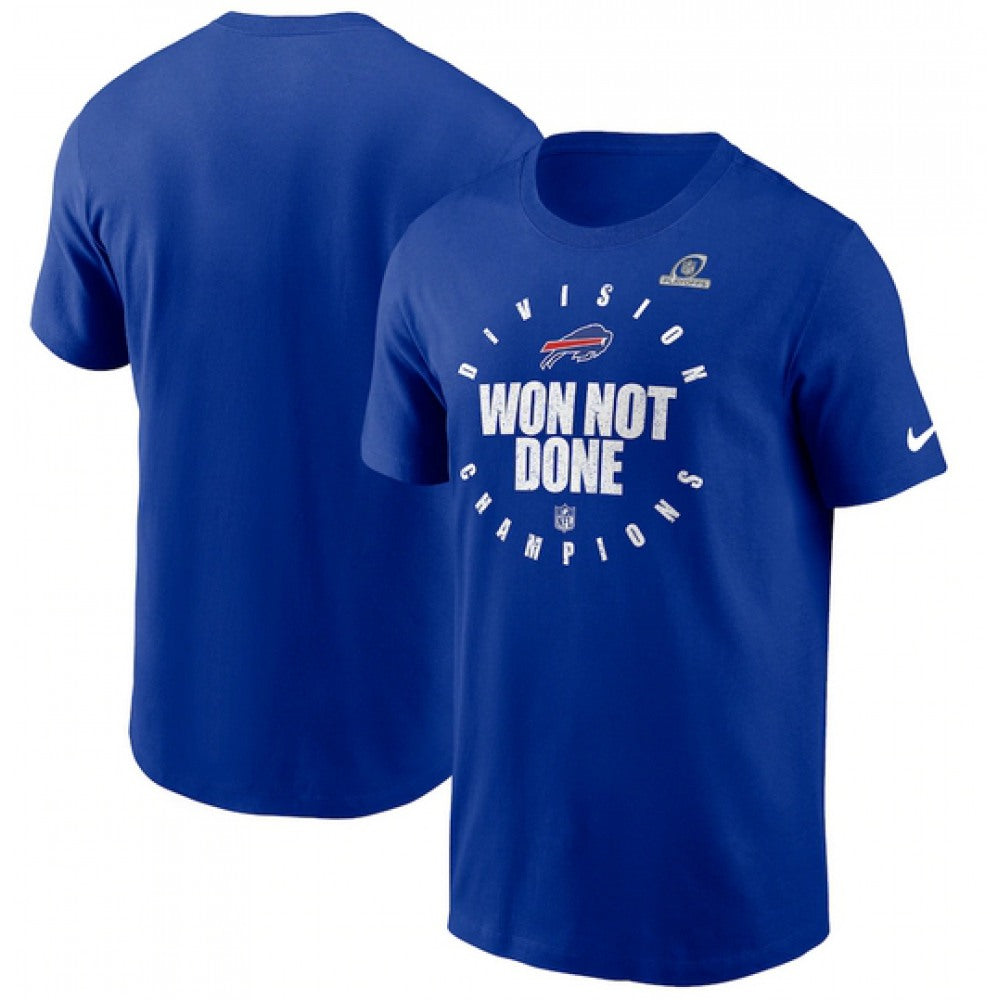 Men's Buffalo Bills 2020 Royal AFC East Division Champions Trophy Collection T-Shirt 