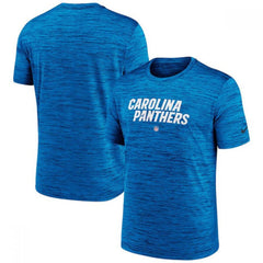 Men's Carolina Panthers Blue Velocity Performance T-Shirt 