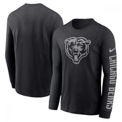 Men's Chicago Bears Black Long Sleeve T-Shirt 