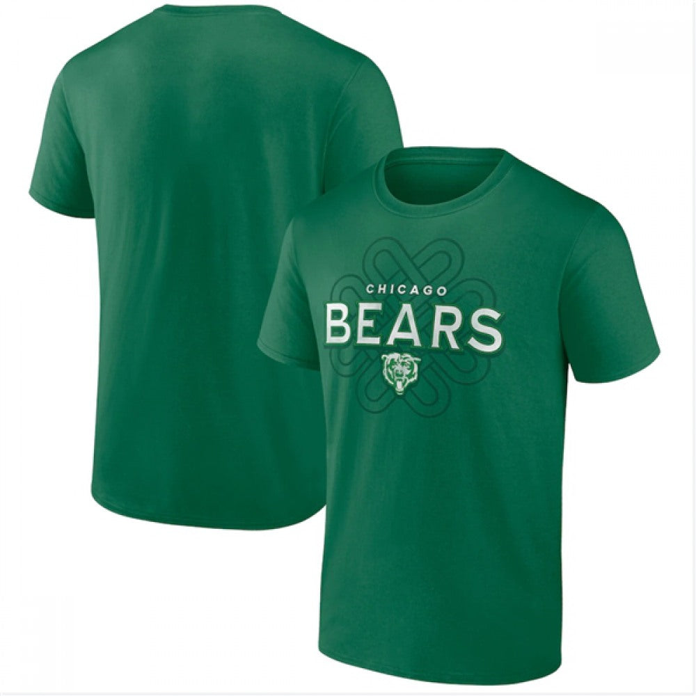 Men's Chicago Bears Kelly Green Celtic Knot T-Shirt 