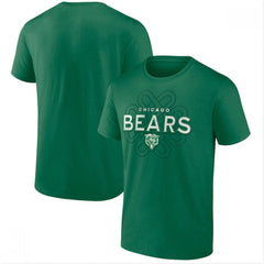 Men's Chicago Bears Kelly Green Celtic Knot T-Shirt 