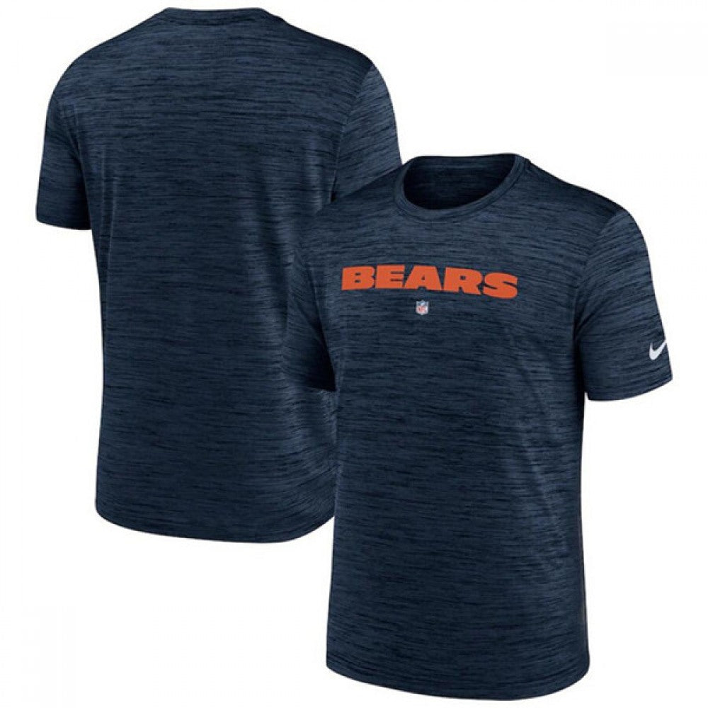Men's Chicago Bears Navy Chicago Bears Velocity Performance T-Shirt 