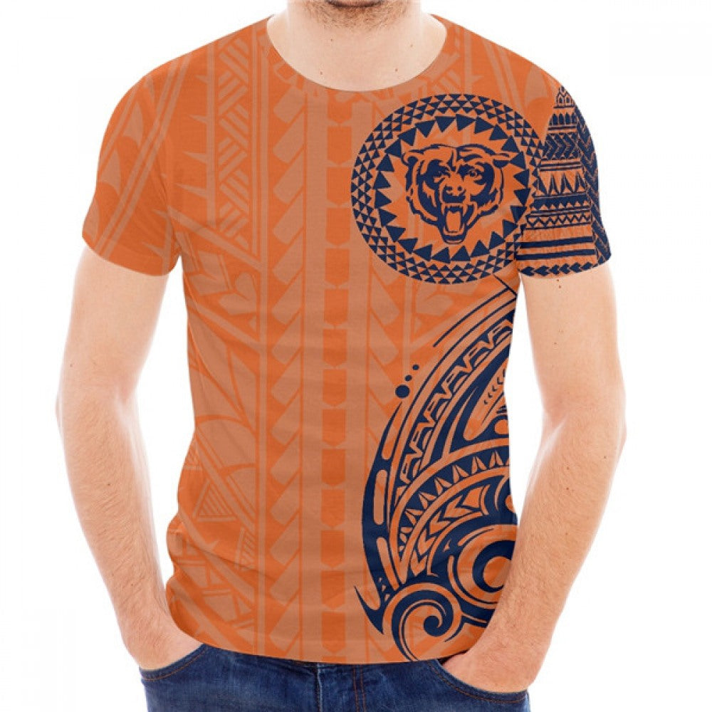 Men's Chicago Bears Orange T-Shirt 