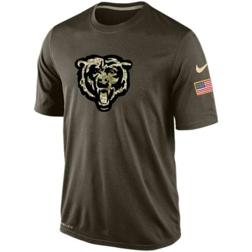 Men's Chicago Bears Salute To Service Dri-FIT T-Shirt 