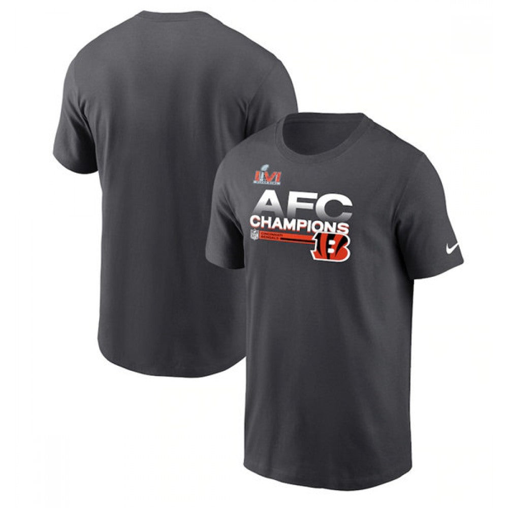 Men's Cincinnati Bengals 2022 Black AFC Champions T-Shirt 
