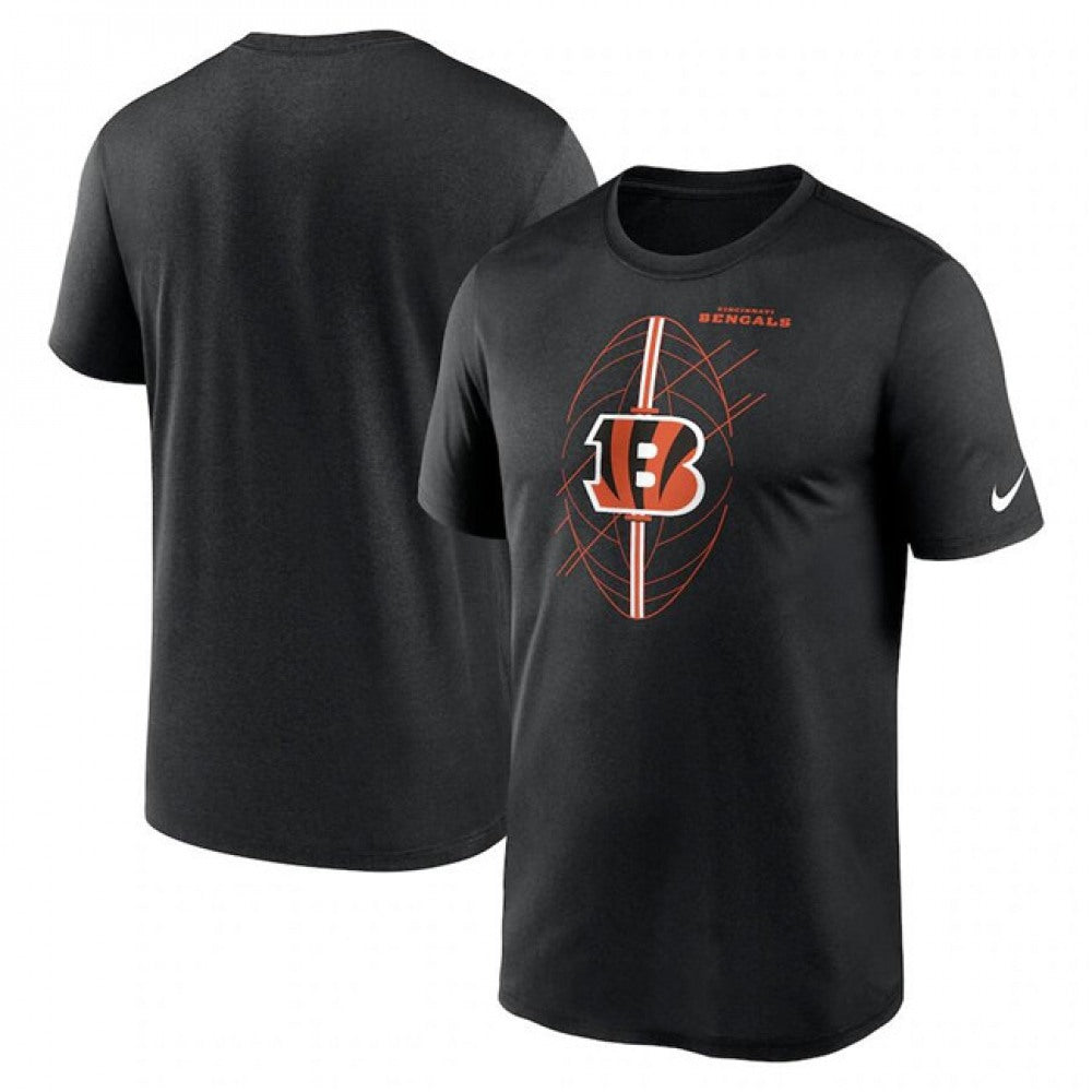 Men's Cincinnati Bengals Black Legend Icon Performance T-Shirt 