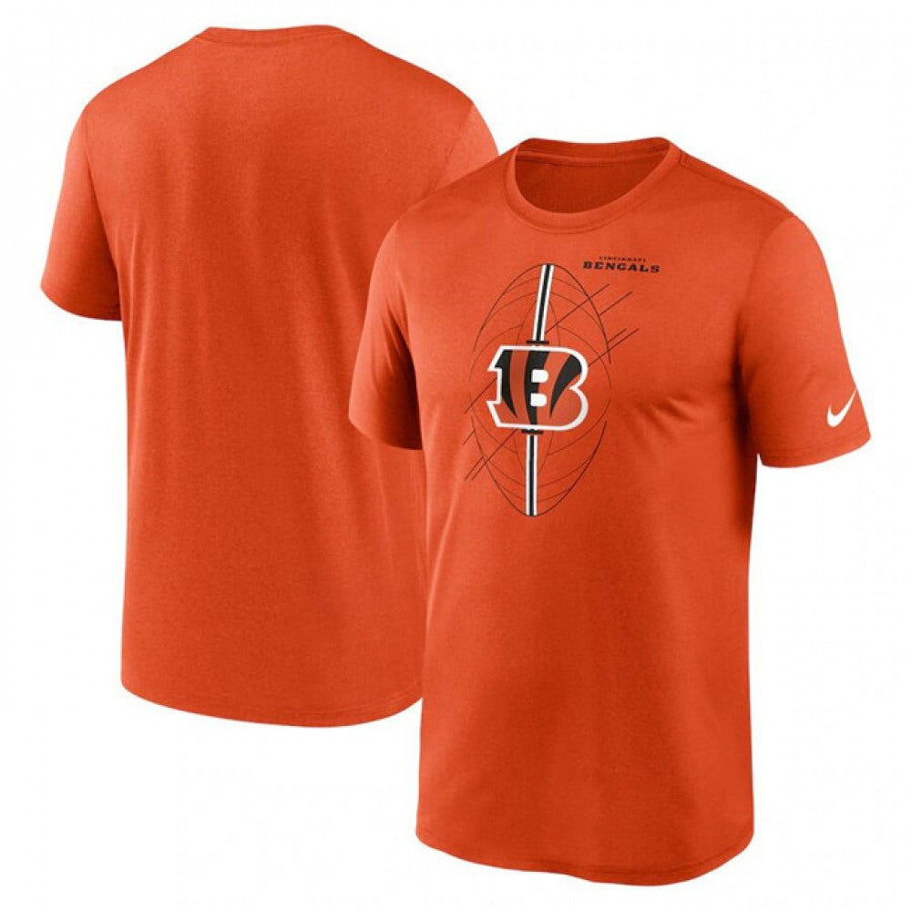 Men's Cincinnati Bengals Orange Legend Icon Performance T-Shirt 
