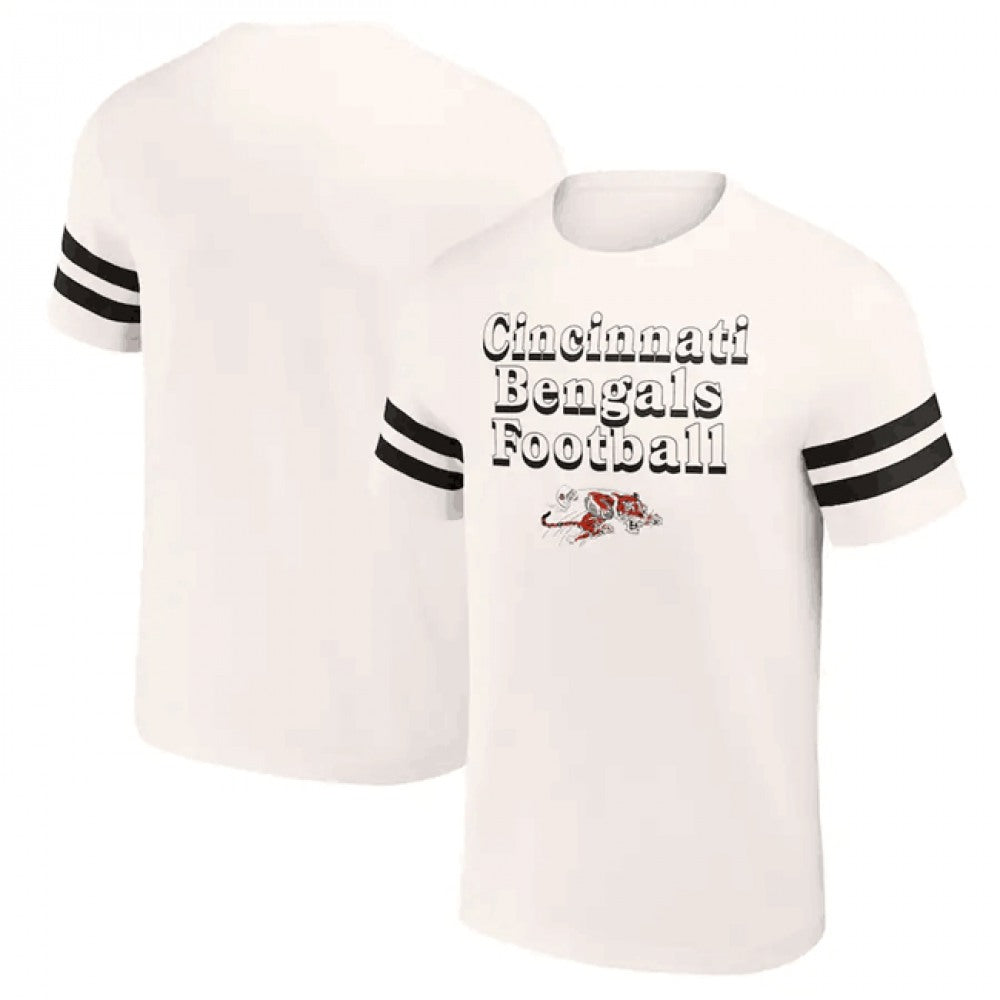 Men's Cincinnati Bengals Cream x Darius Rucker Collection Vintage T-Shirt 