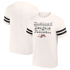 Men's Cincinnati Bengals Cream x Darius Rucker Collection Vintage T-Shirt 