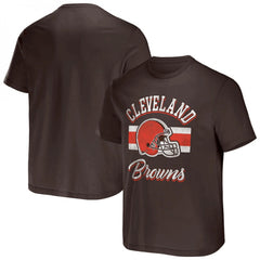 Men's Cleveland Browns Brown x Darius Rucker Collection Stripe T-Shirt 