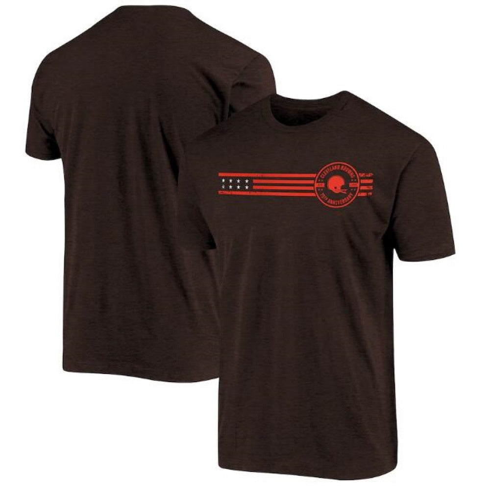 Men's Cleveland Browns 2021 Brown 75th Anniversary T-Shirt 