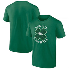 Men's Denver Broncos Kelly Green St. Patrick's Day Celtic T-Shirt 