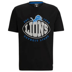 Men's Detroit Lions Black BOSS X Trap T-Shirt 