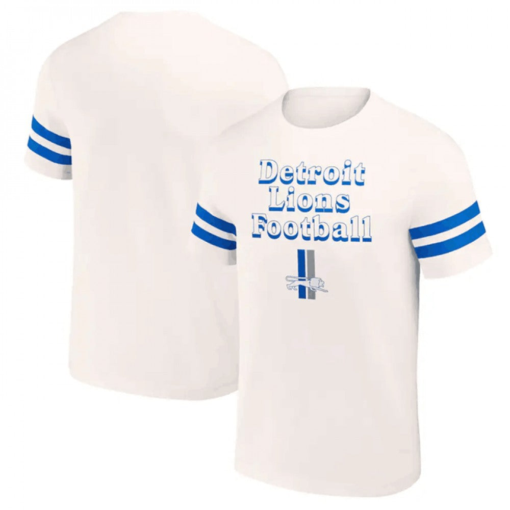 Men's Detroit Lions Cream x Darius Rucker Collection Vintage T-Shirt 