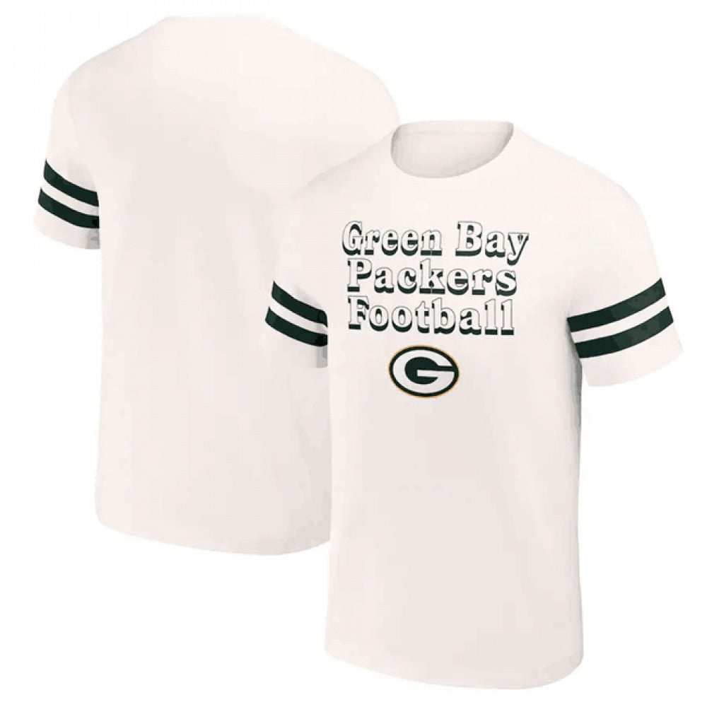 Men's Green Bay Packers Cream x Darius Rucker Collection Vintage T-Shirt 