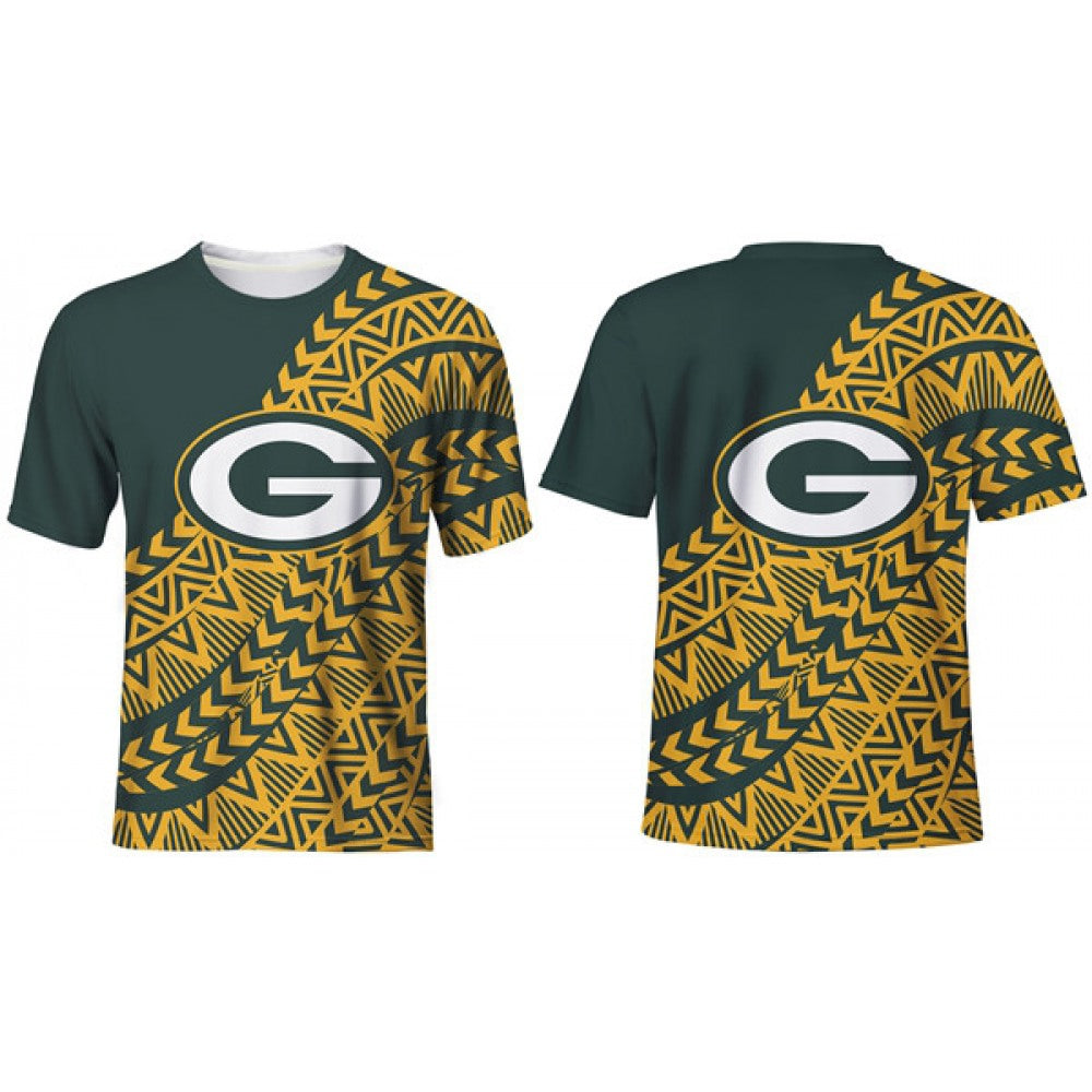 Men's Green Bay Packers Yellow/Green T-Shirt 
