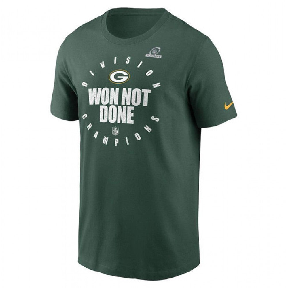Men's Green Bay Packers 2020 NFC North Division Champions Trophy Collection NFL T-Shirt 