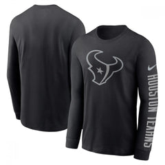 Men's Houston Texans Black Long Sleeve T-Shirt 