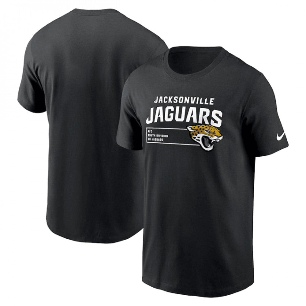 Men's Jacksonville Jaguars Black Division Essential T-Shirt 