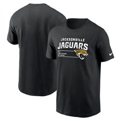 Men's Jacksonville Jaguars Black Division Essential T-Shirt 