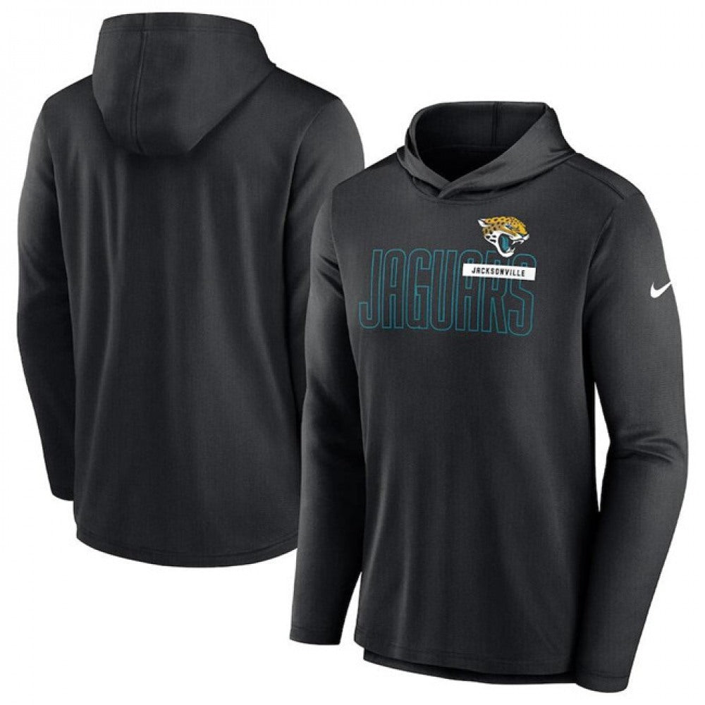 Men's Jacksonville Jaguars Black One Two Long Sleeve T-Shirt 