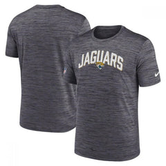 Men's Jacksonville Jaguars Black On-Field Sideline Velocity T-Shirt 