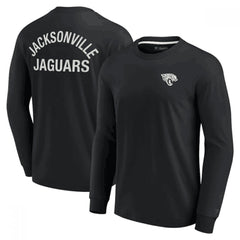 Men's Jacksonville Jaguars Black Signature Unisex Super Soft Long Sleeve T-Shirt 