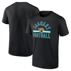 Men's Jacksonville Jaguars Black Arch Stripe T-Shirt 