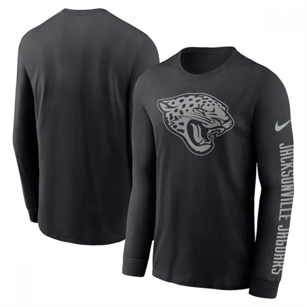 Men's Jacksonville Jaguars Black Long Sleeve T-Shirt 