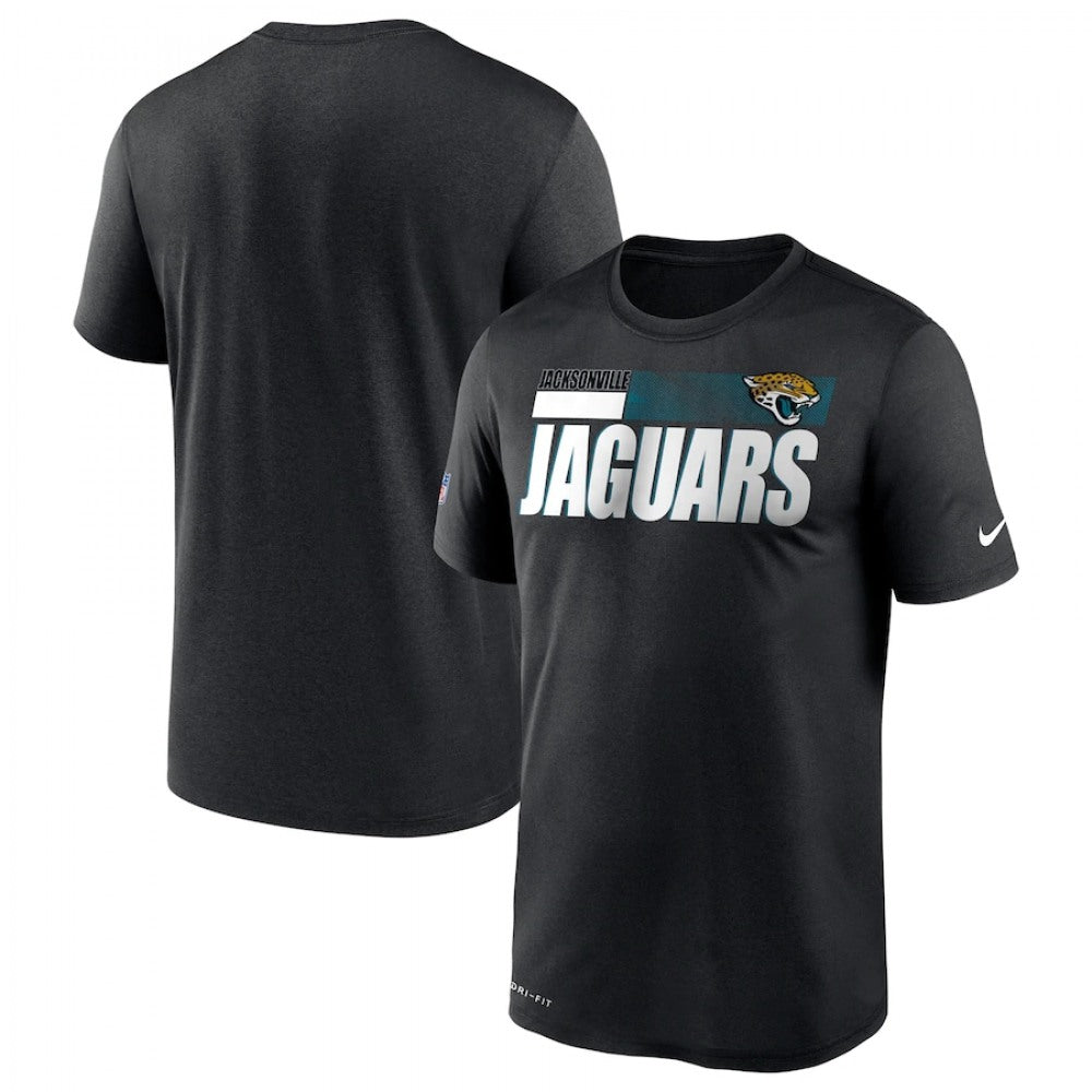 Men's Jacksonville Jaguars 2020 Black Sideline Impact Legend Performance T-Shirt 