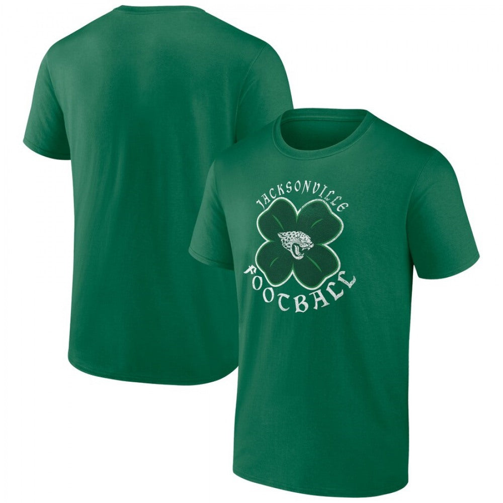 Men's Jacksonville Jaguars Kelly Green St. Patrick's Day Celtic T-Shirt 