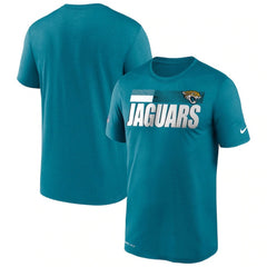 Men's Jacksonville Jaguars 2020 Teal Sideline Impact Legend Performance T-Shirt 