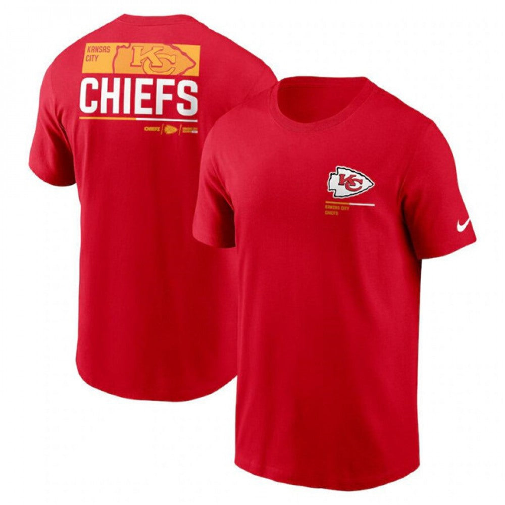 Men's Kansas City Chiefs Red Team Incline T-Shirt 