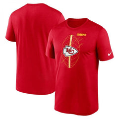 Men's Kansas City Chiefs Red Legend Icon Performance T-Shirt 